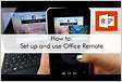 Download Microsoft Office Remote PC Setup from Official